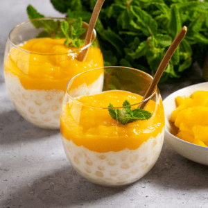 Mango Coconut Chia Pudding