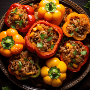 Quinoa Stuffed Bell Peppers