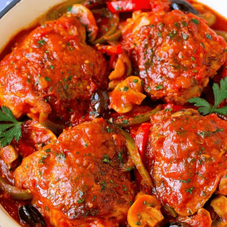 Chicken Cacciatore