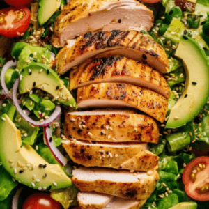 Grilled Chicken Salad with Avocado