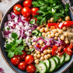 Mediterranean Quinoa Salad