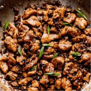 One-Skillet Bourbon Chicken