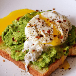 Avocado Toast with Poached Eggs