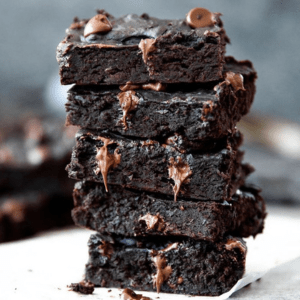 Avocado and Black Bean Brownies