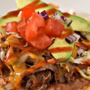 Beef Tostadas