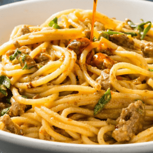 Classic Sesame Noodles with Chicken