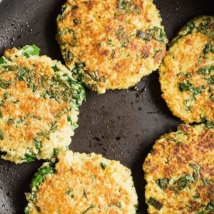 Kale and Quinoa Patties