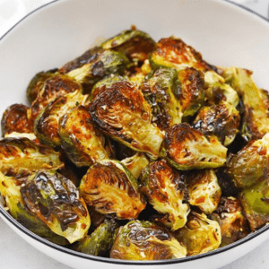 Roasted Brussels Sprouts with Balsamic Glaze