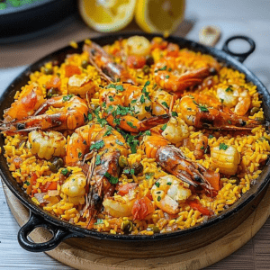 Seafood Paella